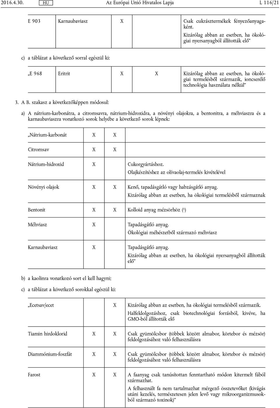 ioncserélő technológia használata nélkül 3. A B.