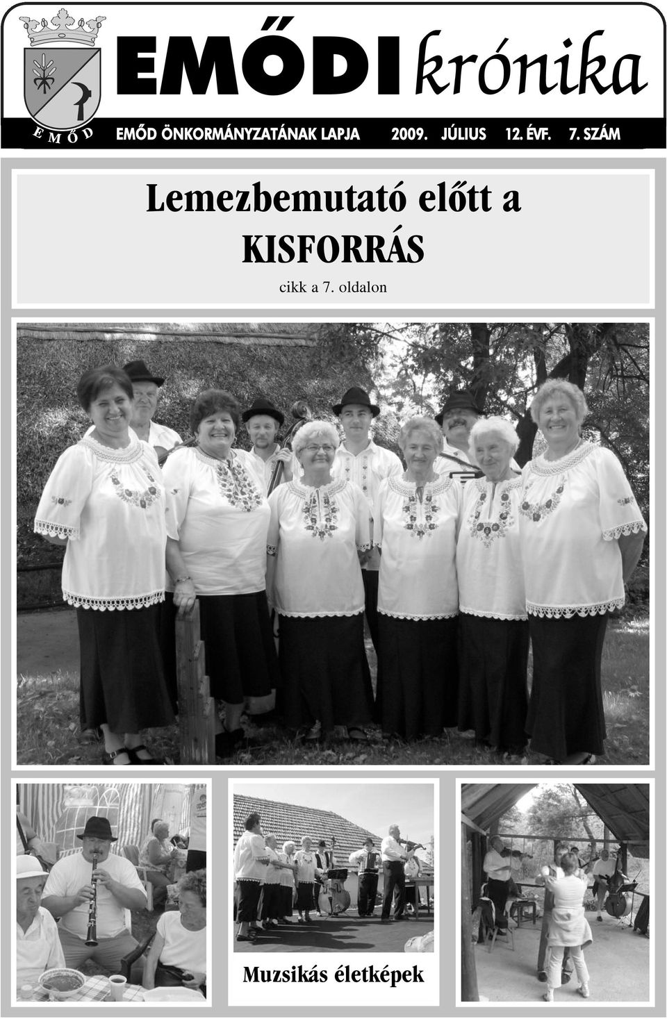 SZÁM Lemezbemutató elõtt a