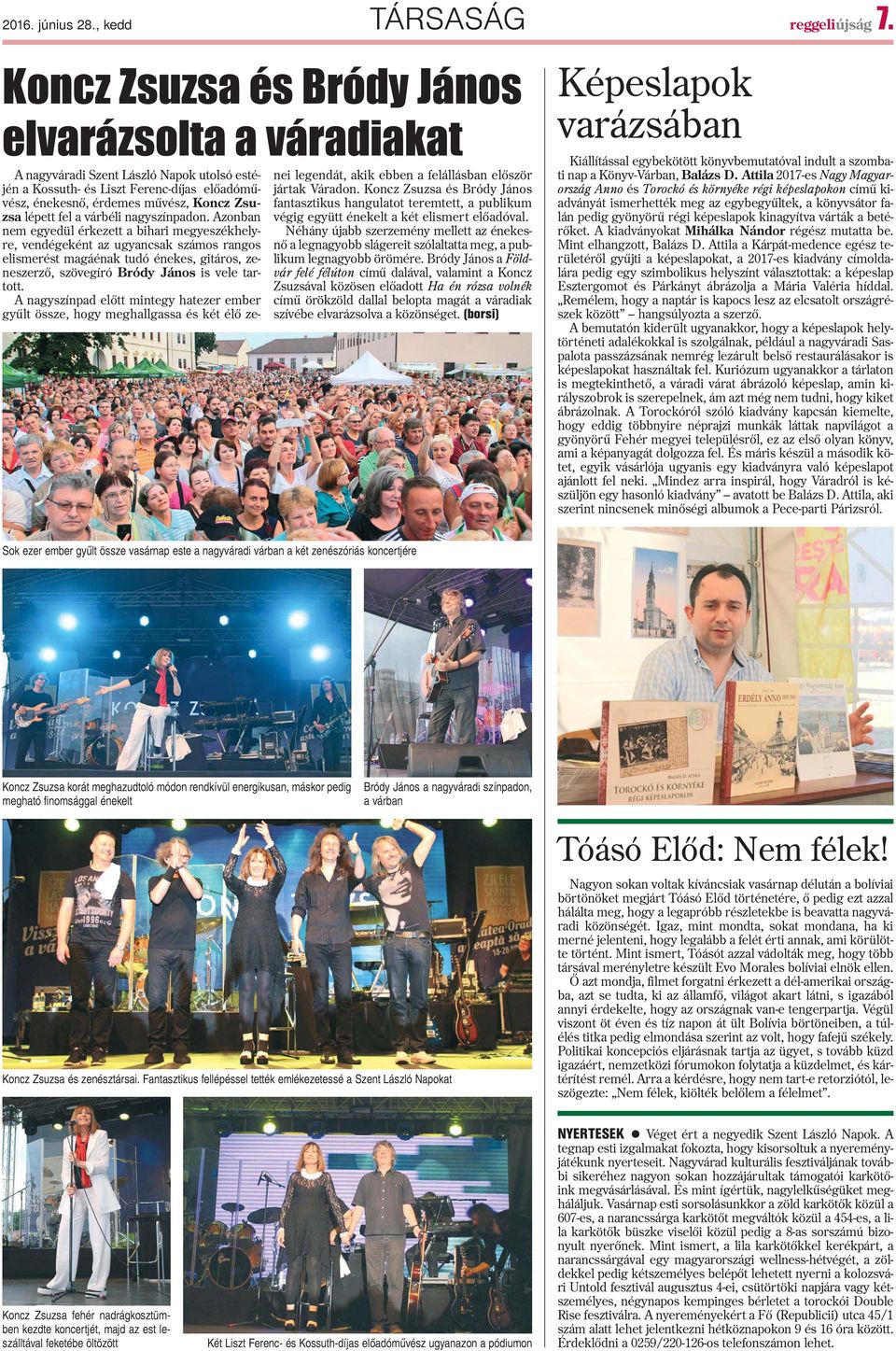 várbéli nagyszínpadon.