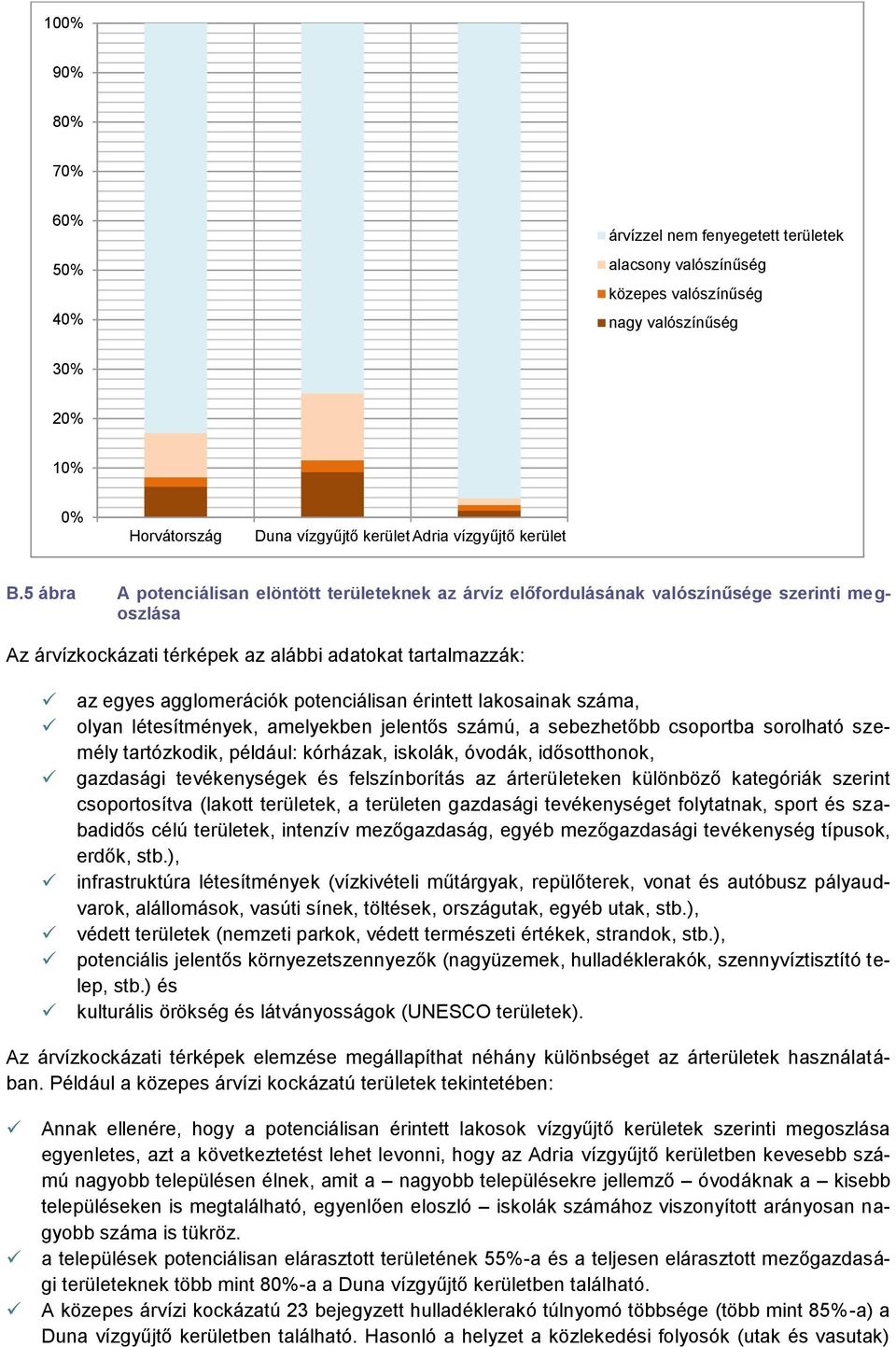 potenciálisan érintett lakosainak száma, olyan létesítmények, amelyekben jelentős számú, a sebezhetőbb csoportba sorolható személy tartózkodik, például: kórházak, iskolák, óvodák, idősotthonok,