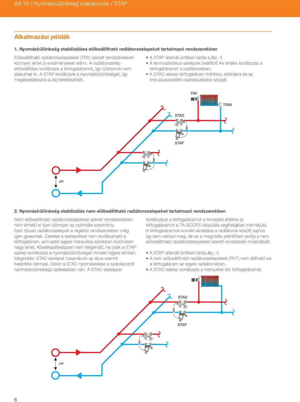 STAP. Nyomáskülönbség szabályozók DN 15-50, állítható alapjel és elzárási  funkció - PDF Free Download