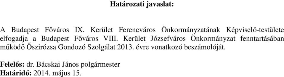 Főváros VIII.