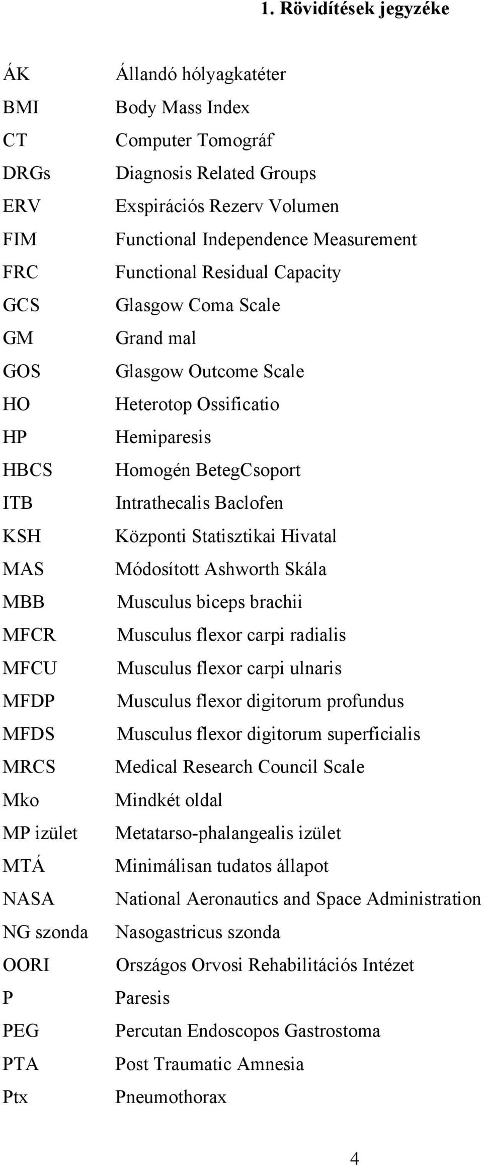 Heterotop Ossificatio Hemiparesis Homogén BetegCsoport Intrathecalis Baclofen Központi Statisztikai Hivatal Módosított Ashworth Skála Musculus biceps brachii Musculus flexor carpi radialis Musculus