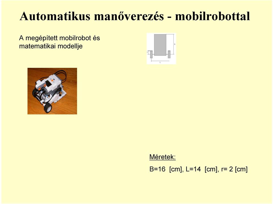 mobilobot és matematikai