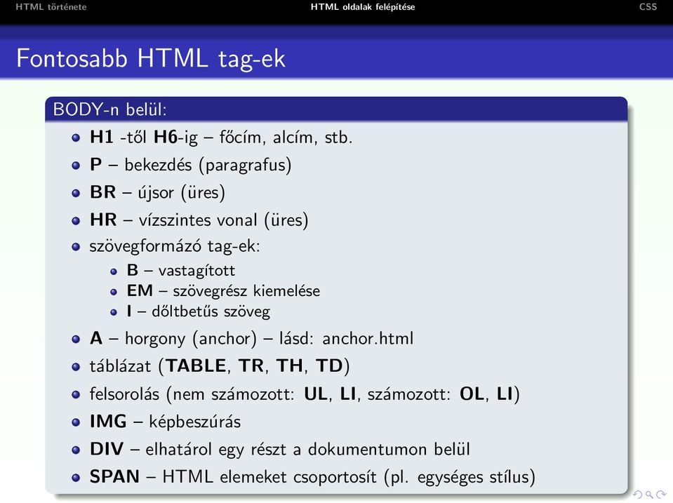 statikus) HTML (XHTML) oldalak, stíluslapok - PDF Ingyenes letöltés