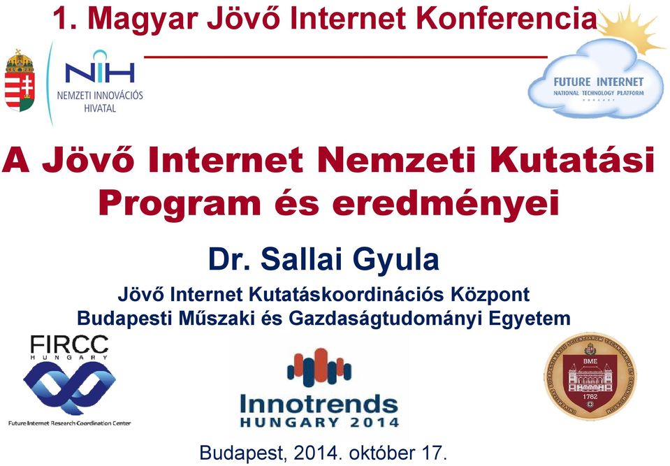 Internet Kutatáskoordinációs Központ Budapesti