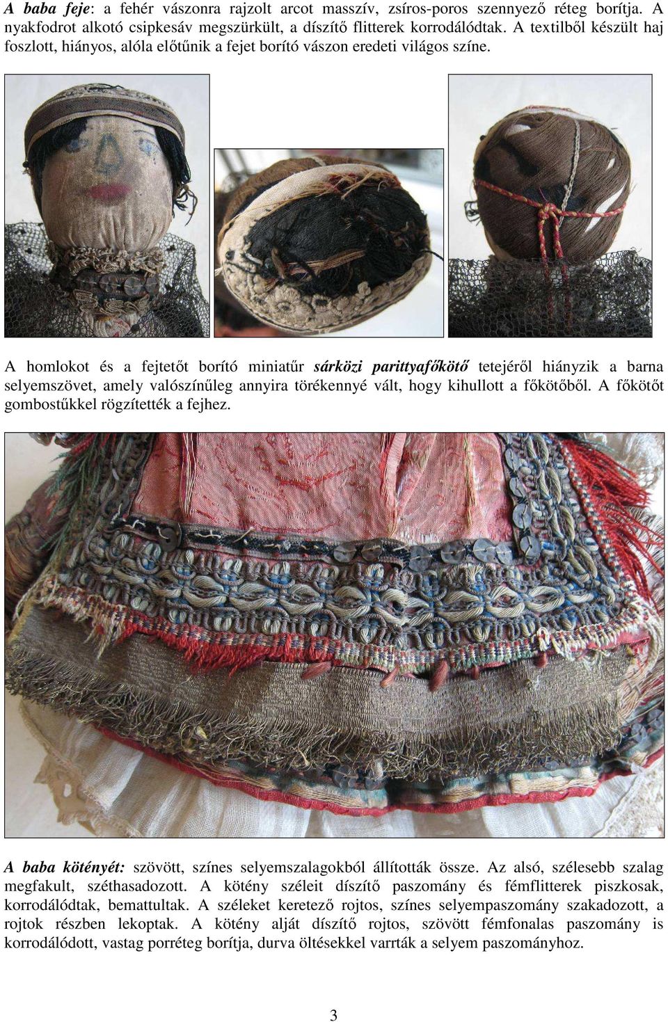 DOKUMENTÁCIÓ. Csók István hagyatékából származó textilek restaurálásáról -  PDF Ingyenes letöltés