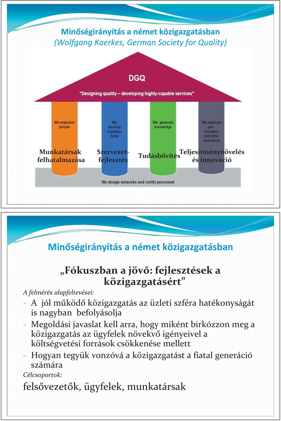 köd közigazgatás az üzleti szféra hatékonyságát is nagyban befolyásolja Megoldási javaslat kell arra, hogy miként birkózzon meg a közigazgatás az ügyfelek
