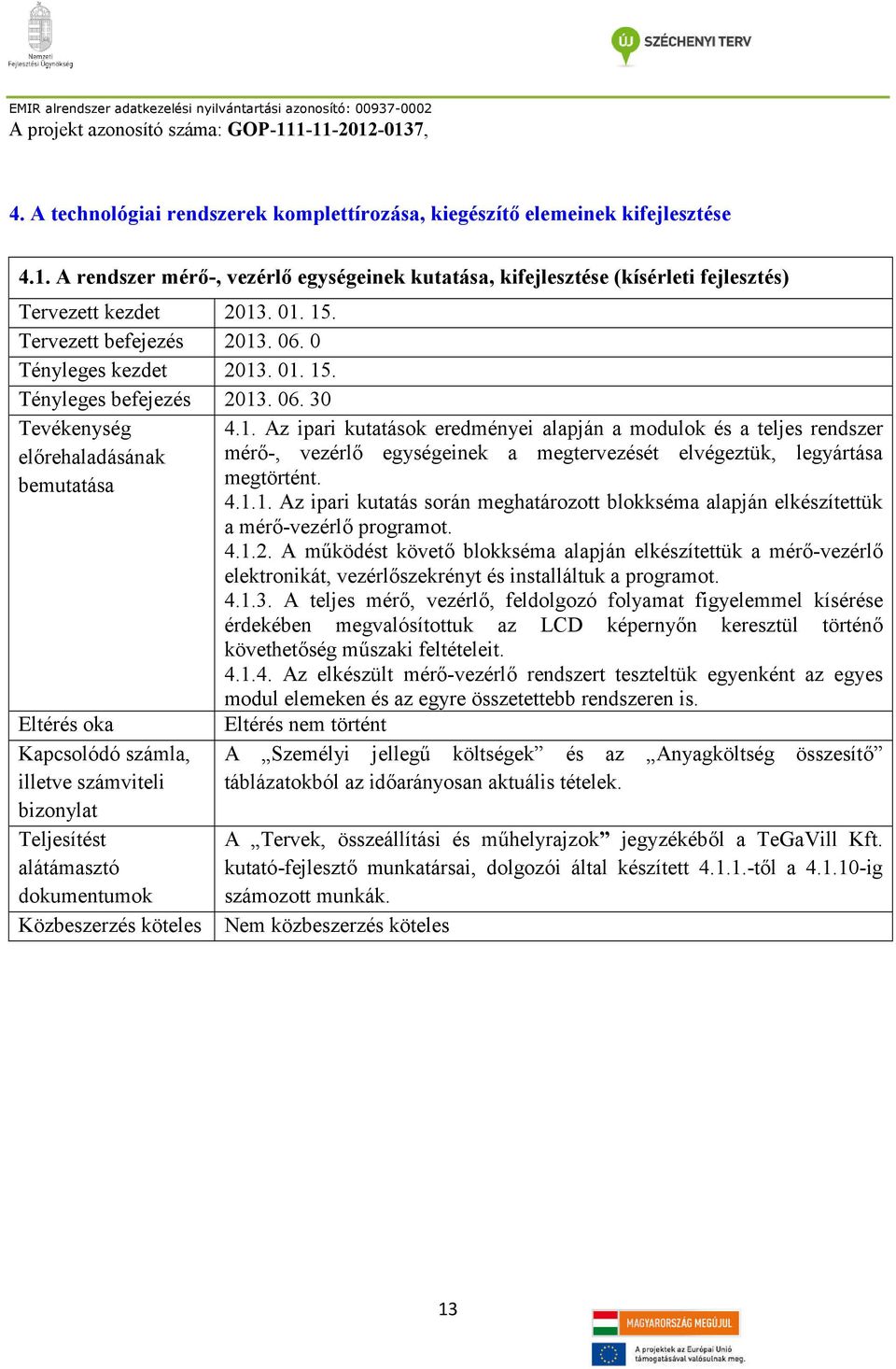 4.1.1. Az ipari kutatás során meghatározott blokkséma alapján elkészítettük a mérő-vezérlő programot. 4.1.2.