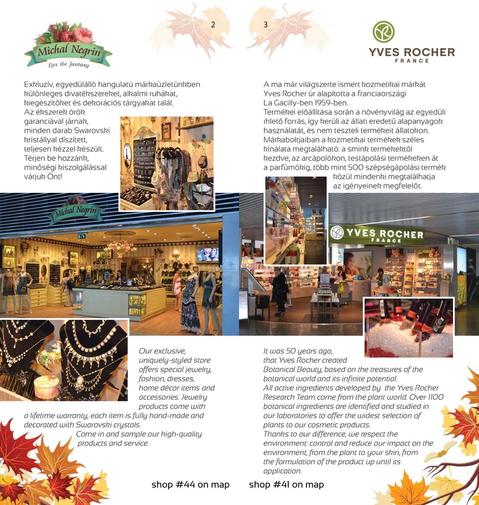 Shopping. guide & Map. Ősz/Autumn SPECIAL OFFERS INSIDE - PDF Ingyenes  letöltés