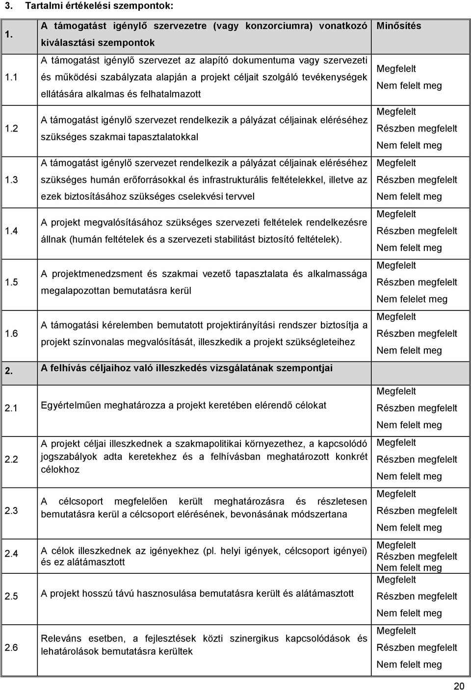 szlgáló tevékenységek ellátására alkalmas és felhatalmaztt A támgatást igénylő szervezet rendelkezik a pályázat céljainak eléréséhez szükséges szakmai tapasztalatkkal A támgatást igénylő szervezet