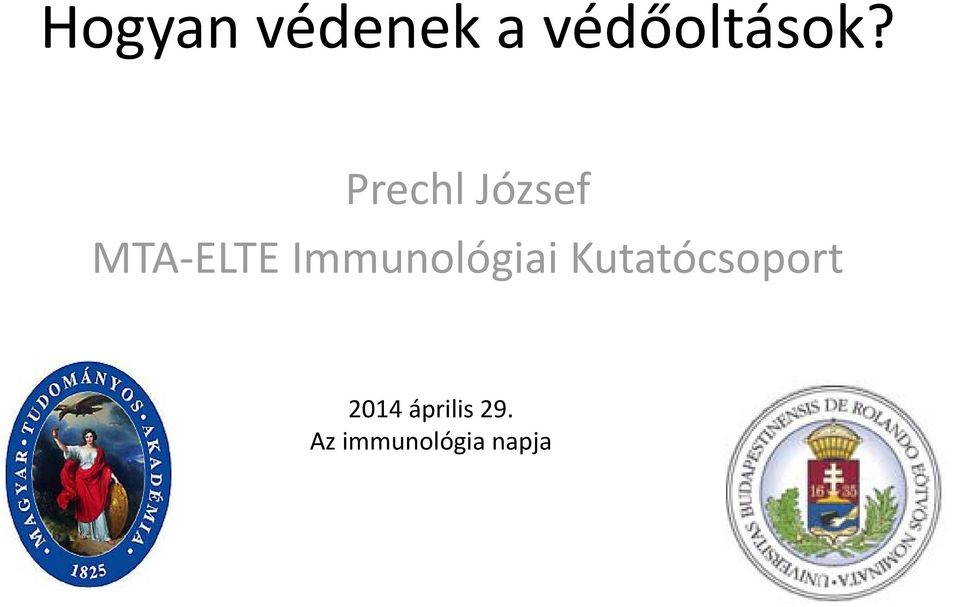 Immunológiai Kutatócsoport