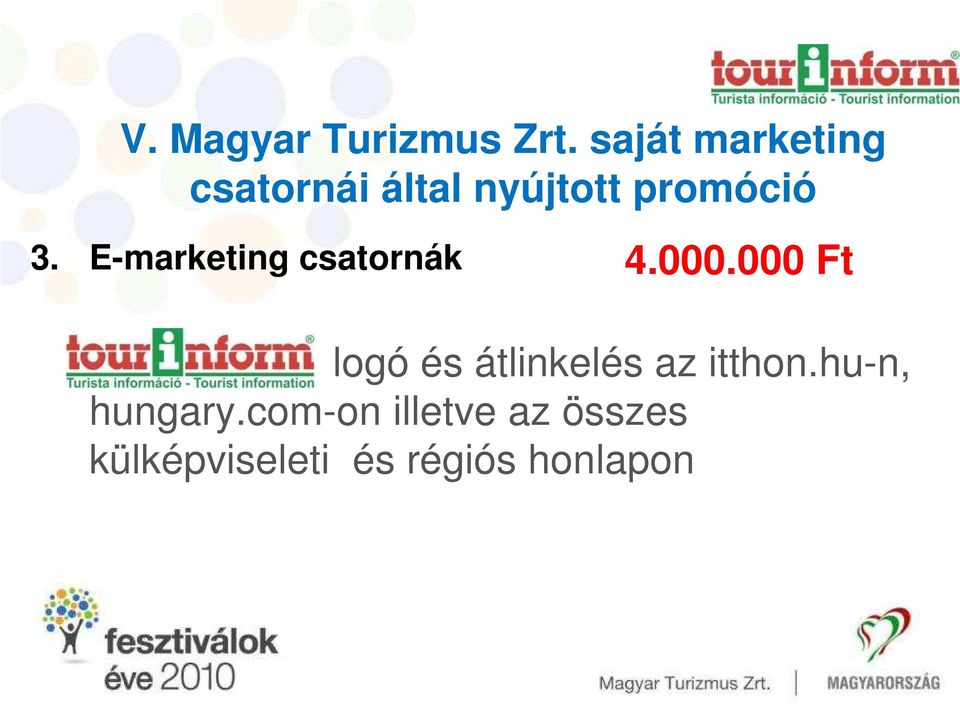 E-marketing csatornák 4.000.