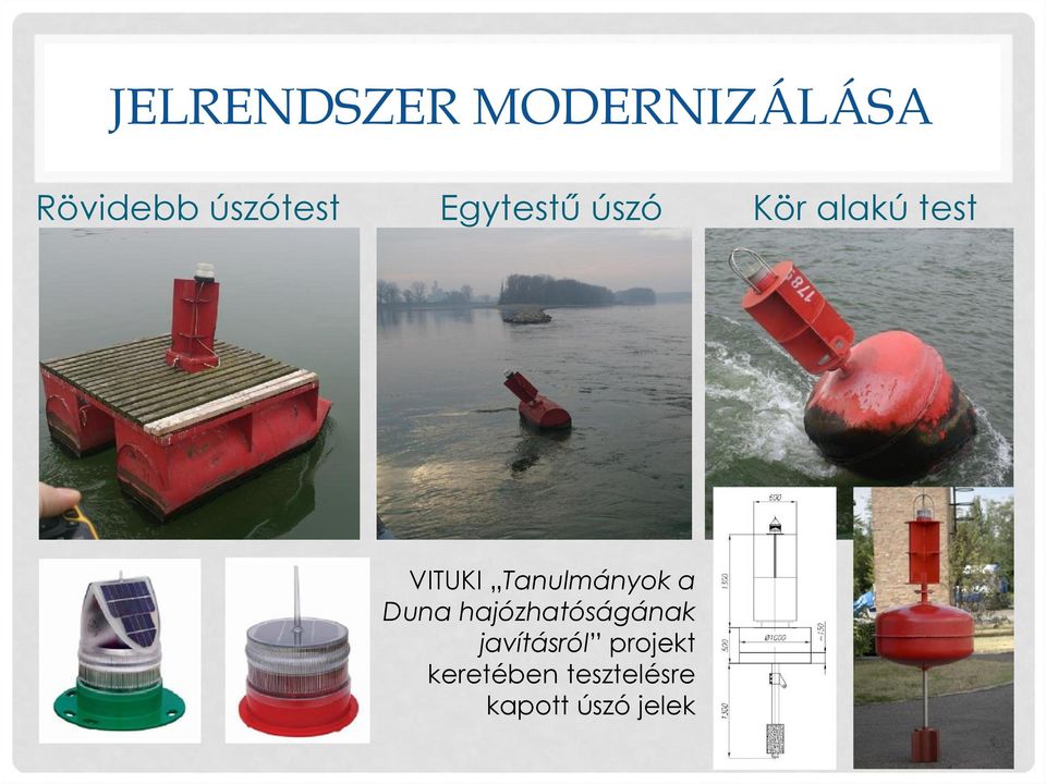 hajózhatóságának javításról projekt