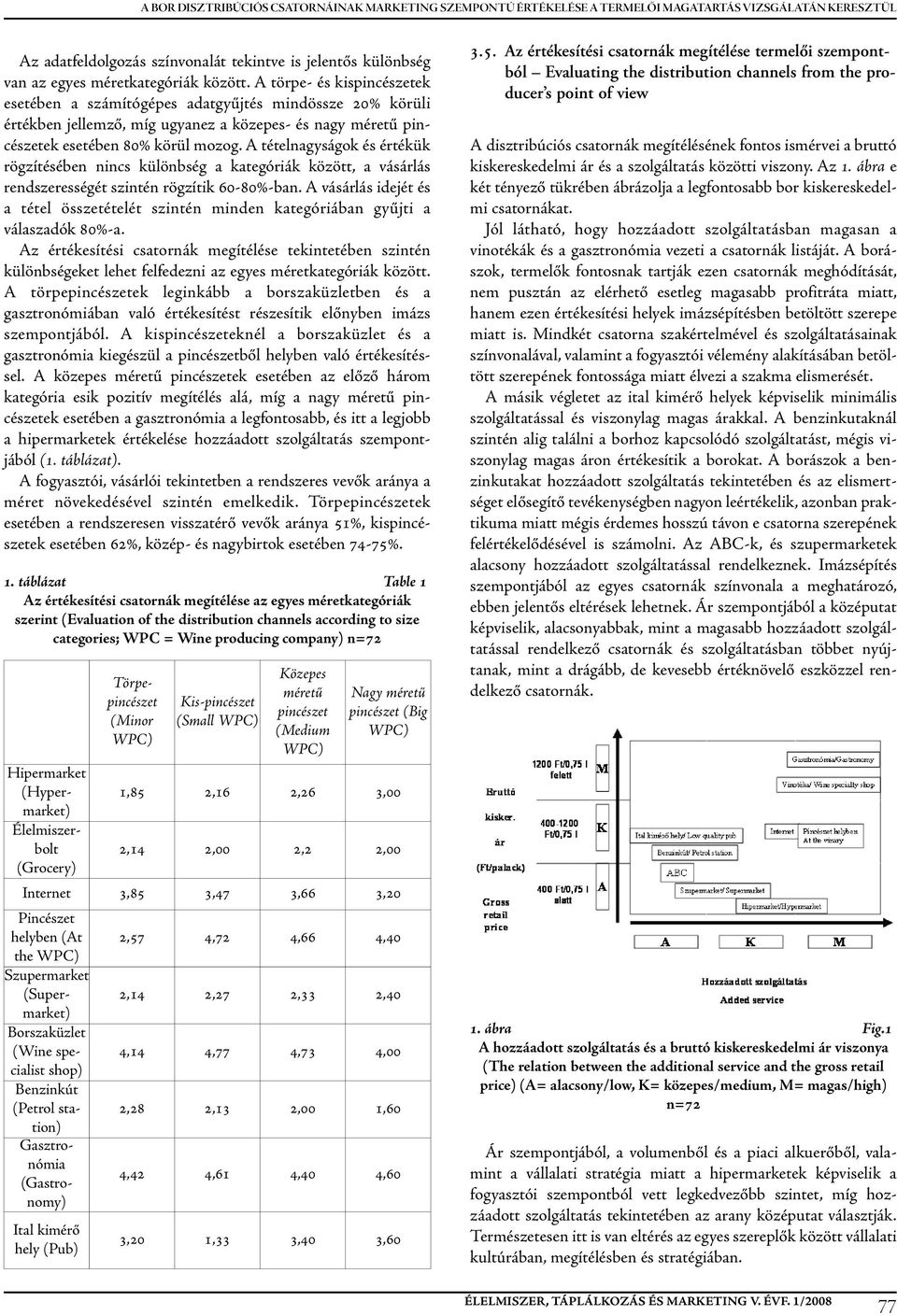 A tételnagyságok és értékük rögzítésében nincs különbség a kategóriák között, a vásárlás rendszerességét szintén rögzítik 60-80%-ban.