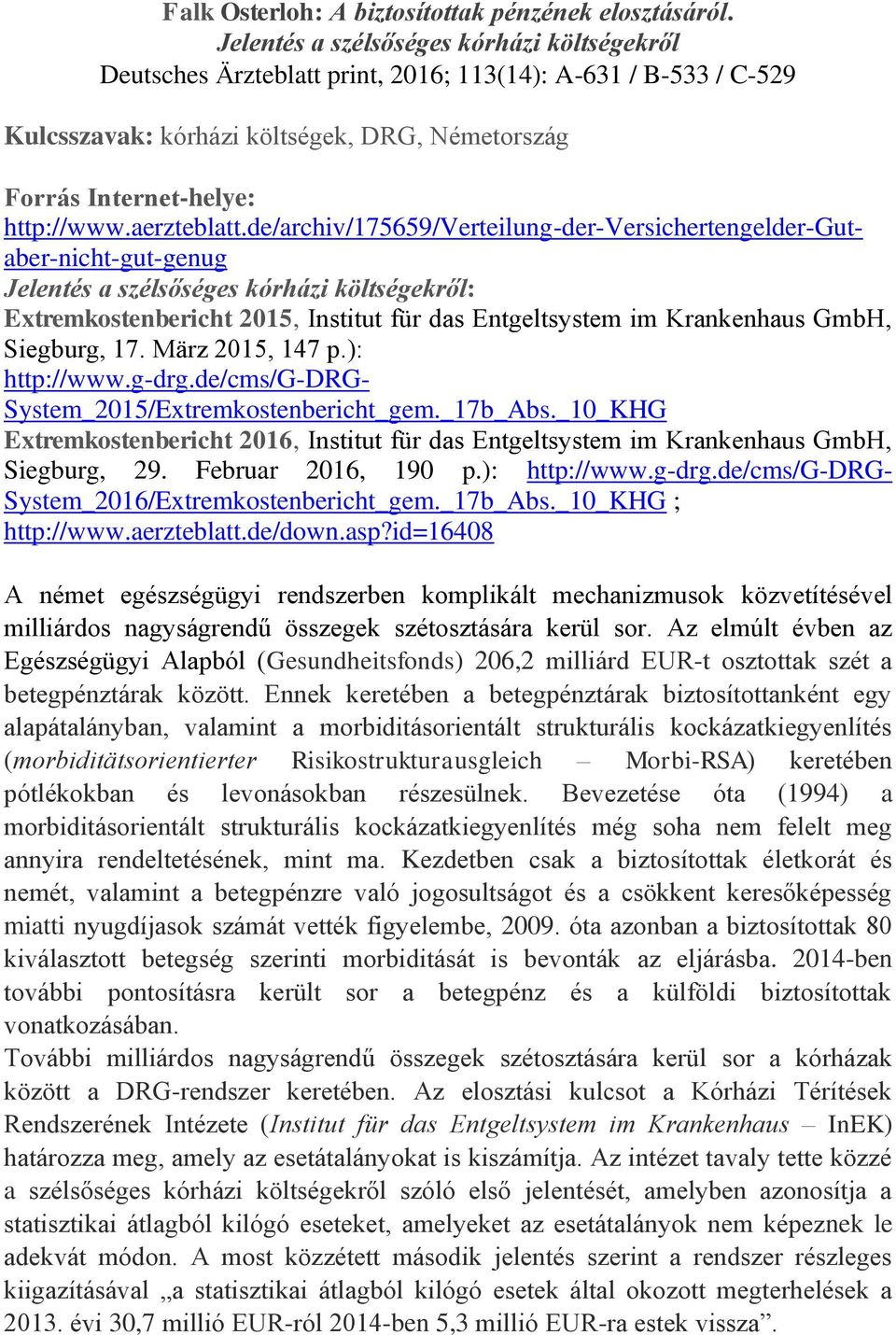 aerzteblatt.
