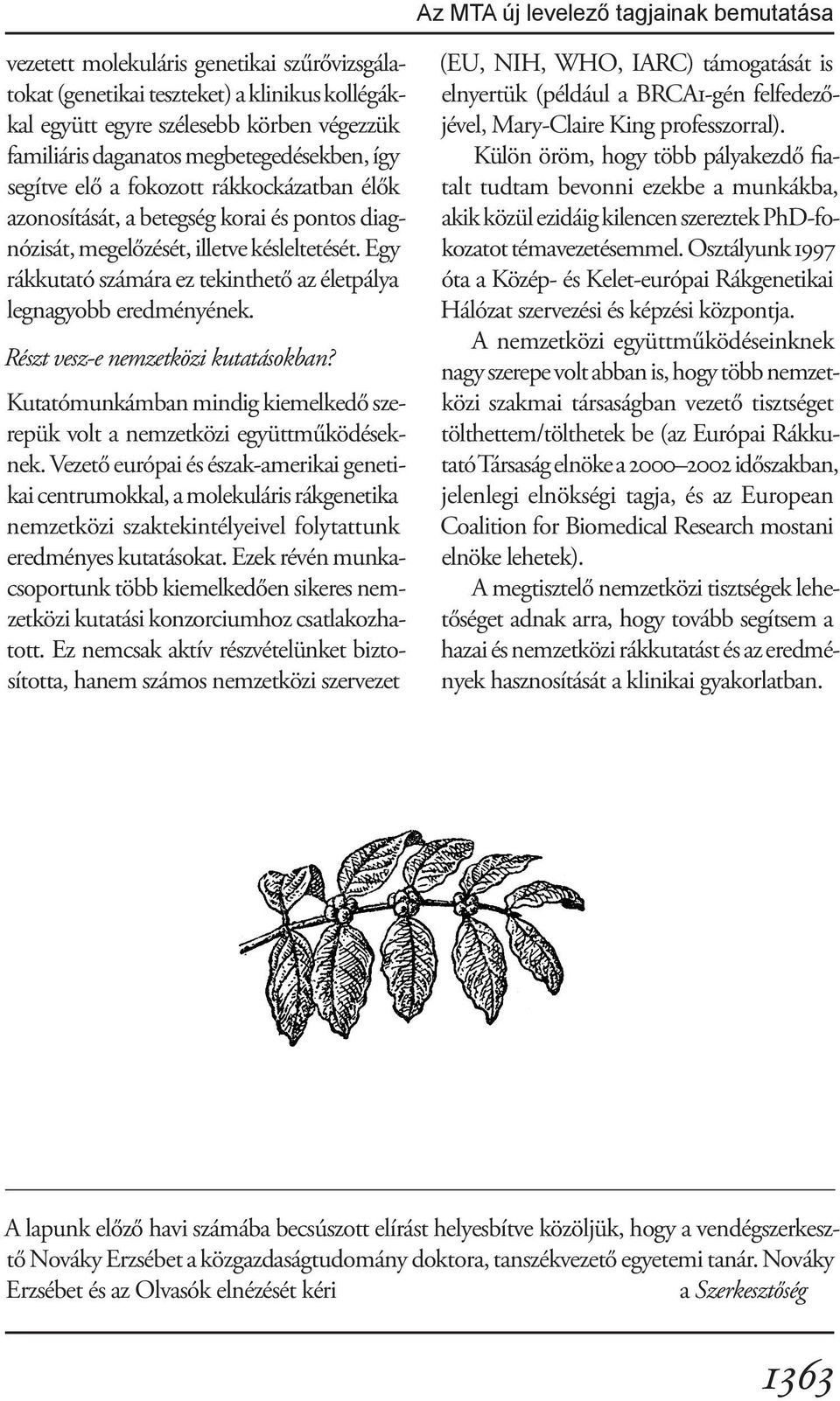 Részt vesz-e nemzetközi kutatásokban? Kutatómunkámban mindig kiemelkedő szerepük volt a nemzetközi együttműködéseknek.