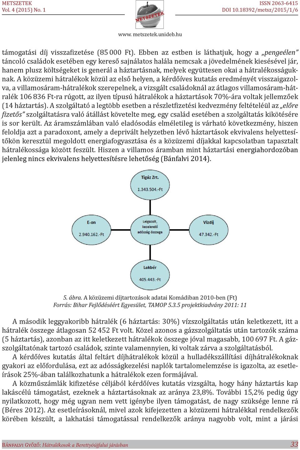 együttesen okai a hátralékosságuknak.