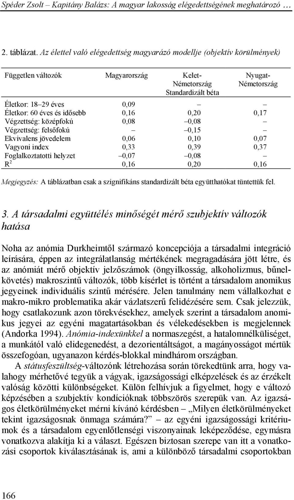 Végzettség: középfokú 0,08 0,08 Végzettség: felsőfokú 0,15 Ekvivalens jövedelem 0,06 0,10 0,07 Vagyoni index 0,33 0,39 0,37 Foglalkoztatotti helyzet 0,07 0,08 R 2 0,16 0,20 0,16 Megjegyzés: A