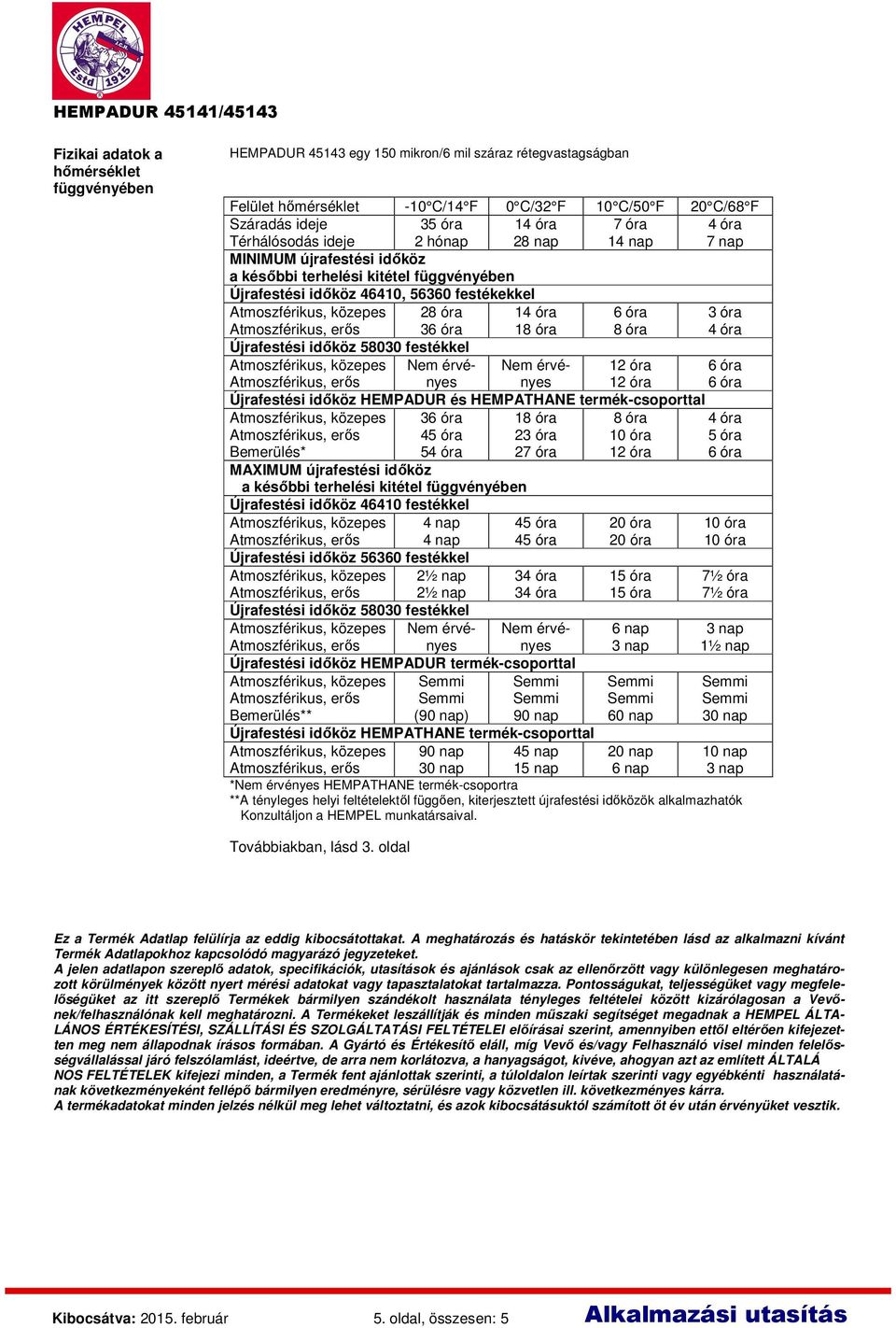 1 23 óra 27 óra 5 óra MAXIMUM újrafestési időköz Újrafestési időköz 46410 festékkel 4 nap 4 nap Újrafestési időköz 56360 festékkel 2½ nap 3 2½ nap 3 Nem érvényenyes Nem érvé- Újrafestési időköz