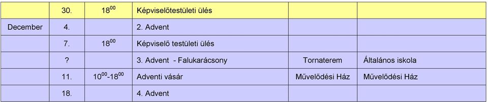 Advent - Falukarácsony Tornaterem Általános iskola 11.