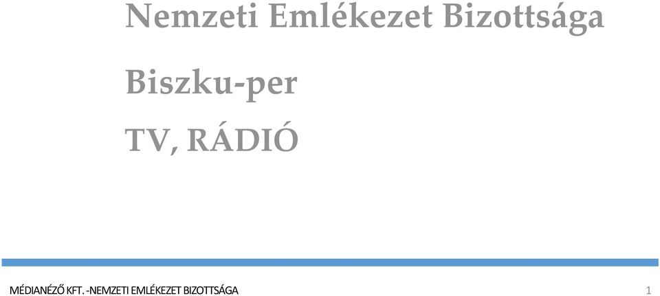 TV, RÁDIÓ MÉDIANÉZŐ KFT.