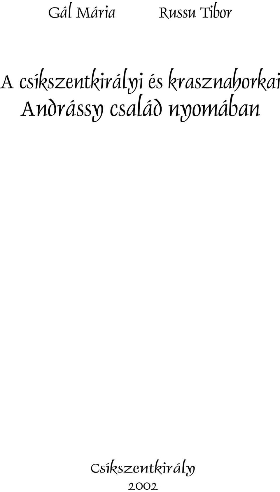 krasznahorkai Andrássy