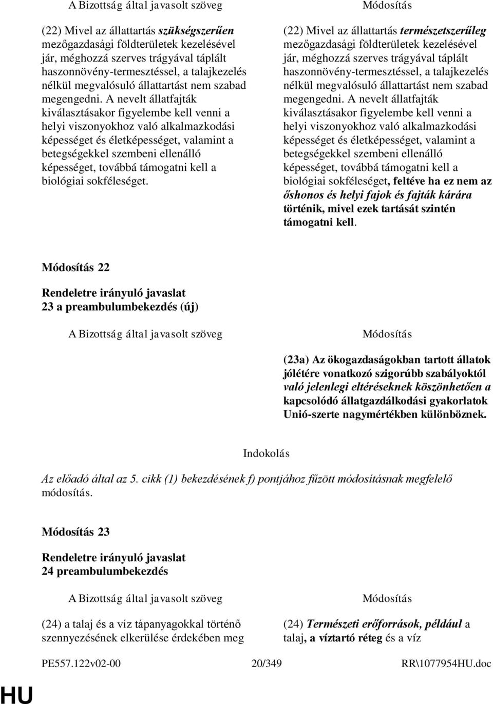 A nevelt állatfajták kiválasztásakor figyelembe kell venni a helyi viszonyokhoz való alkalmazkodási képességet és életképességet, valamint a betegségekkel szembeni ellenálló képességet, továbbá