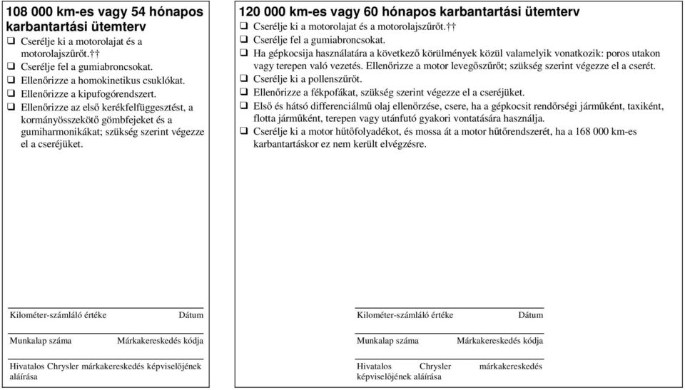 Ellenőrizze a motor levegőszűrőt; szükség szerint végezze el a cserét.