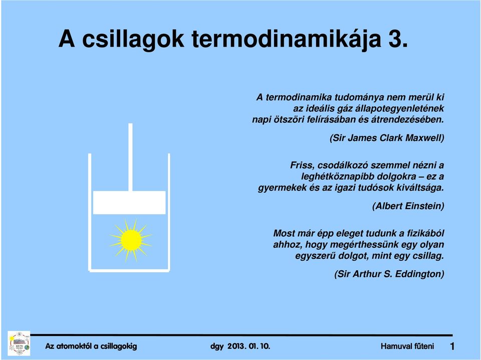 (Sir James Clark Maxwell) Friss, csodálkozó szemmel nézni a leghétköznapibb dolgokra ez a gyermekek és az igazi tudósok