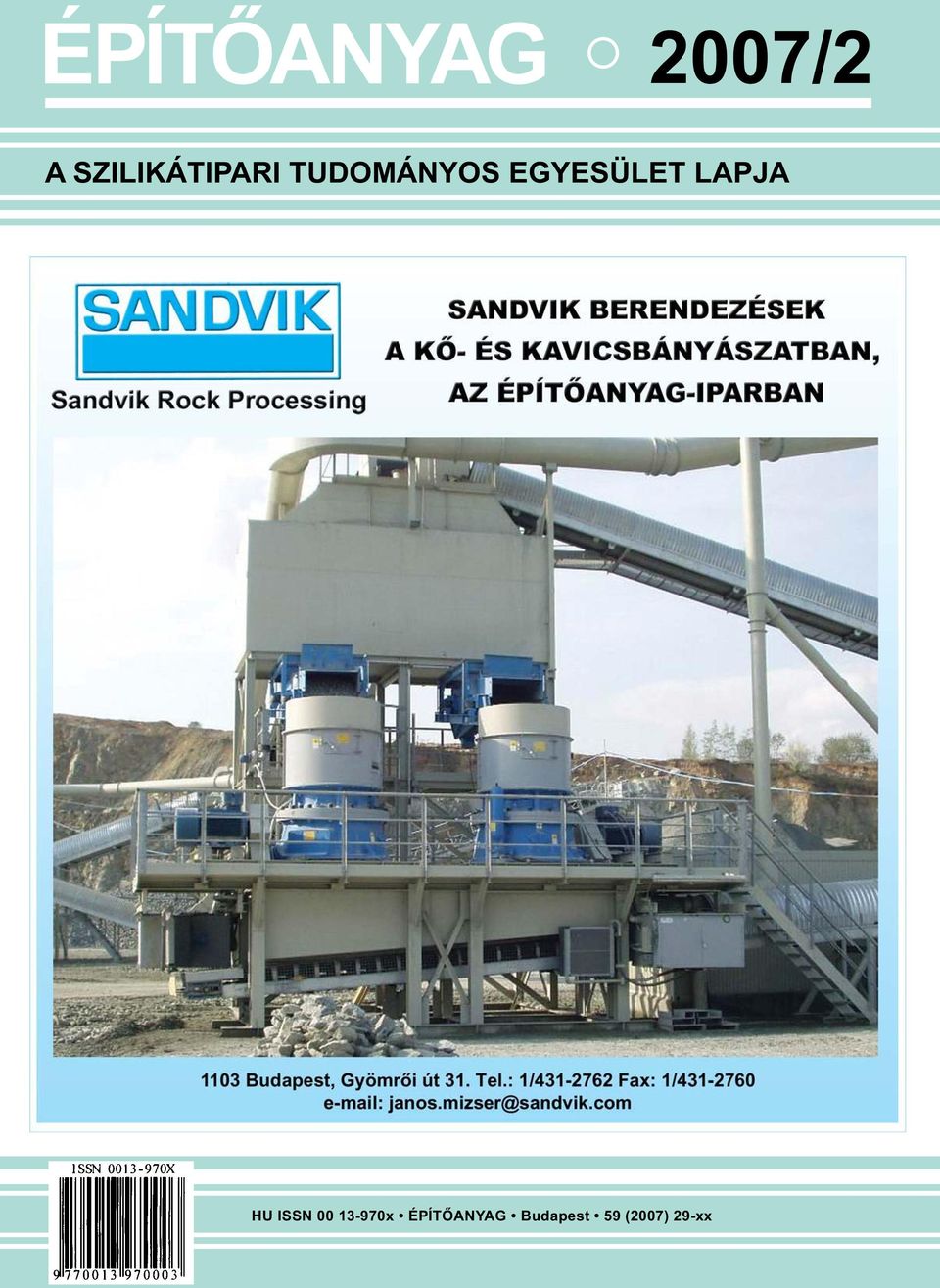 EGYESÜLET LAPJA HU ISSN 00