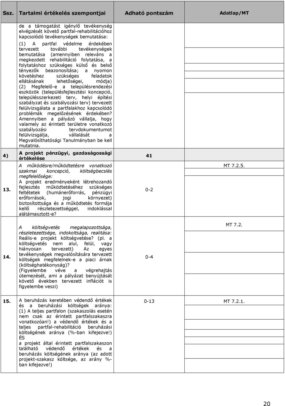 követéshez szükséges feladatok ellátásának lehetıségei, módja) (2) Megfelelı-e a településrendezési eszközök (településfejlesztési koncepció, településszerkezeti terv, helyi építési szabályzat és