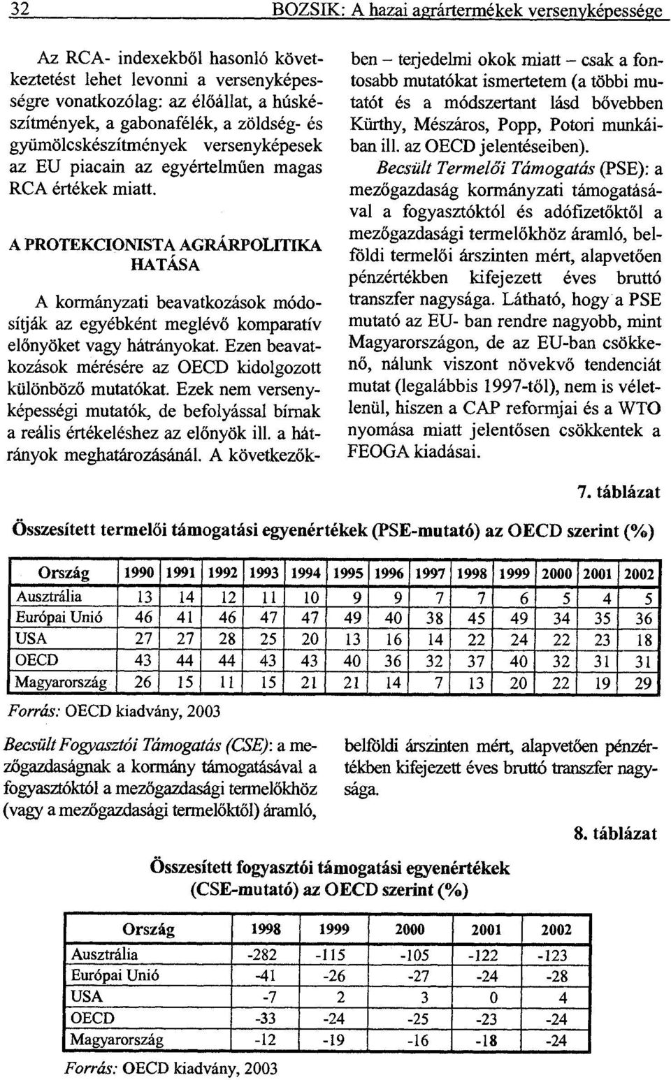 A PROTEKCIONISTA AGRÁRPOLITIKA HATÁSA A kormányzati beavatkozások módosítják az egyébként meglévő komparatív előnyöket vagy hátrányokat.