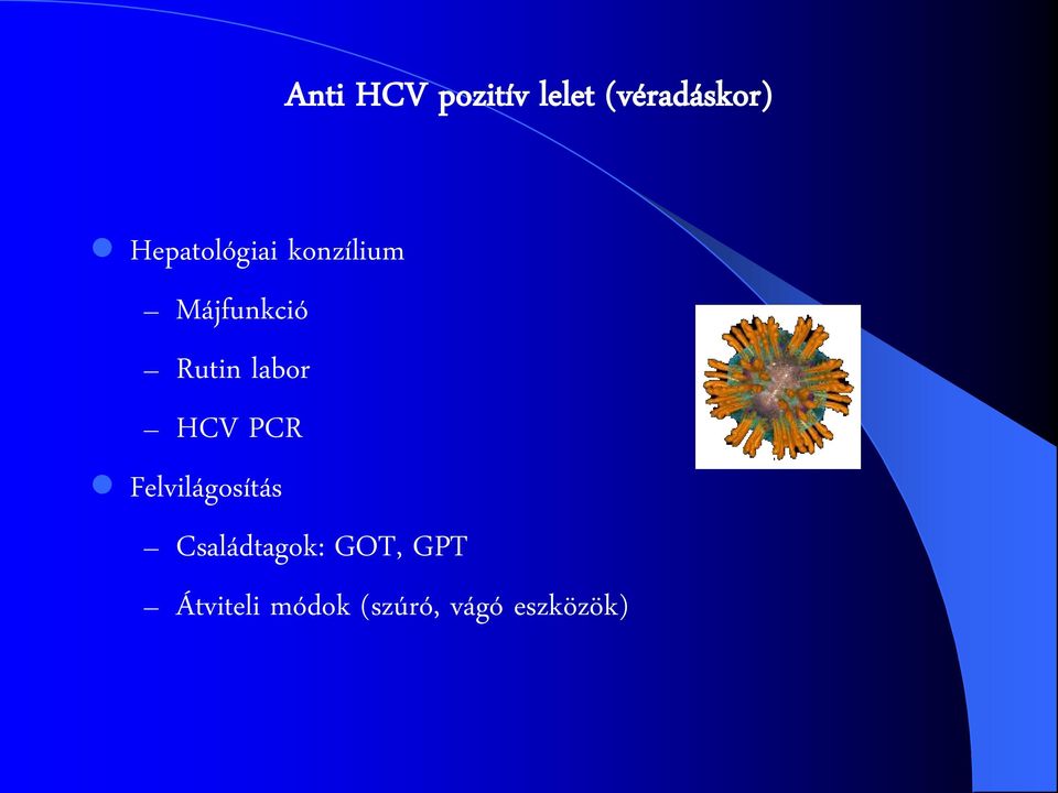 labor HCV PCR Felvilágosítás