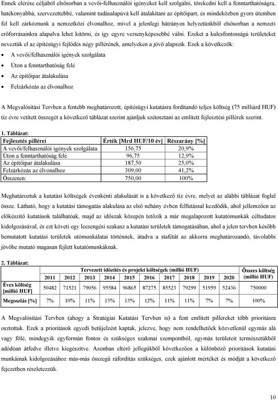 egyre versenyképesebbé válni. Ezeket a kulcsfontosságú területeket neveztük el az építésügyi fejlődés négy pillérének, amelyeken a jövő alapszik.