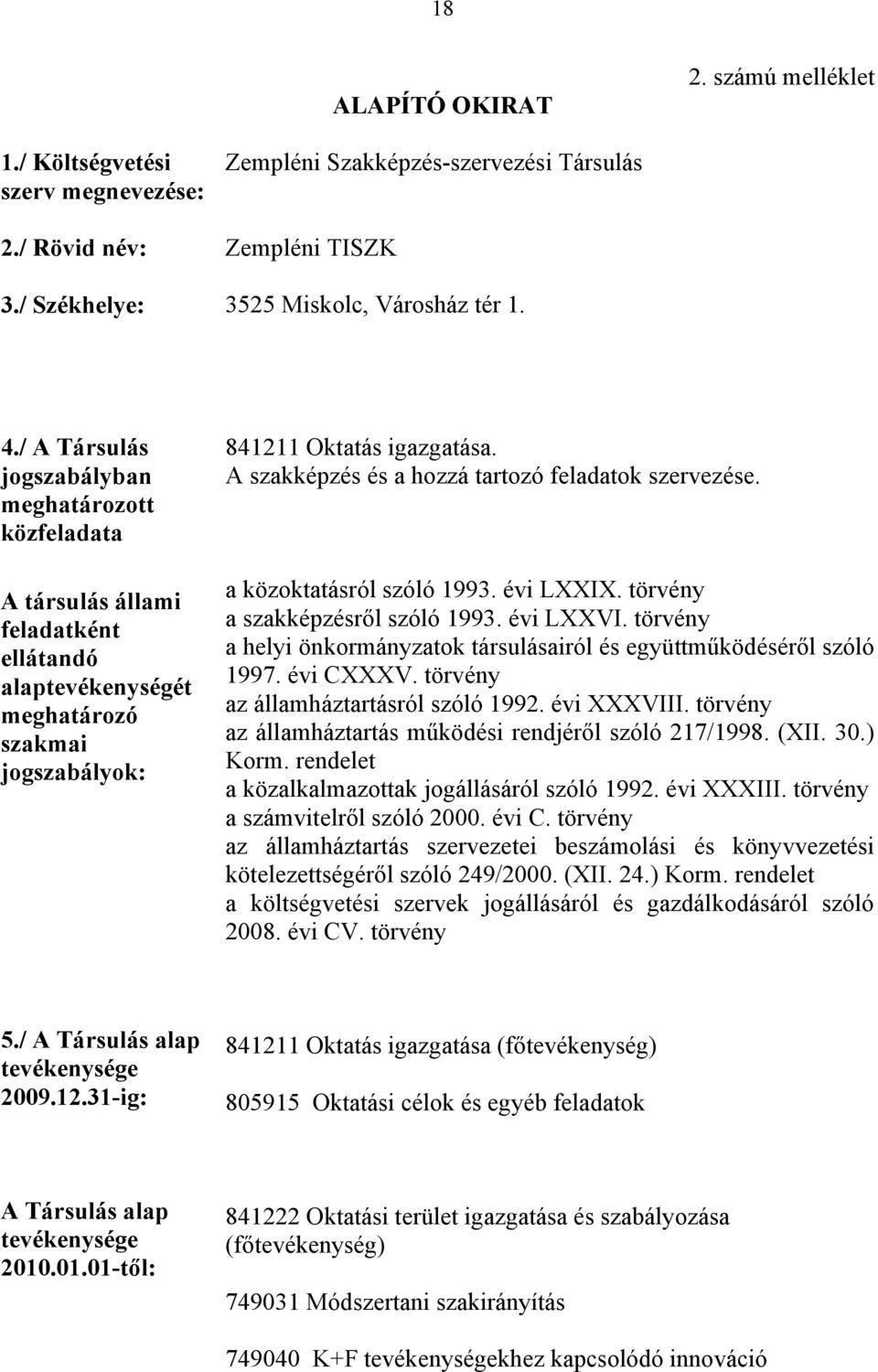 A szakképzés és a hozzá tartozó feladatok szervezése. a közoktatásról szóló 1993. évi LXXIX. törvény a szakképzésről szóló 1993. évi LXXVI.