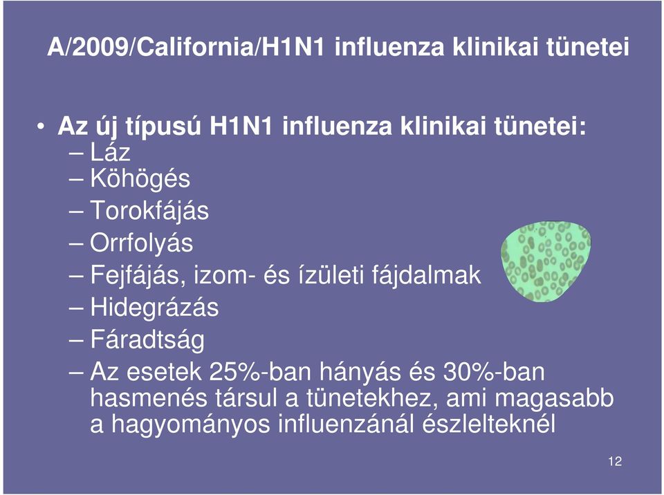 és ízületi fájdalmak Hidegrázás Fáradtság Az esetek 25%-ban hányás és