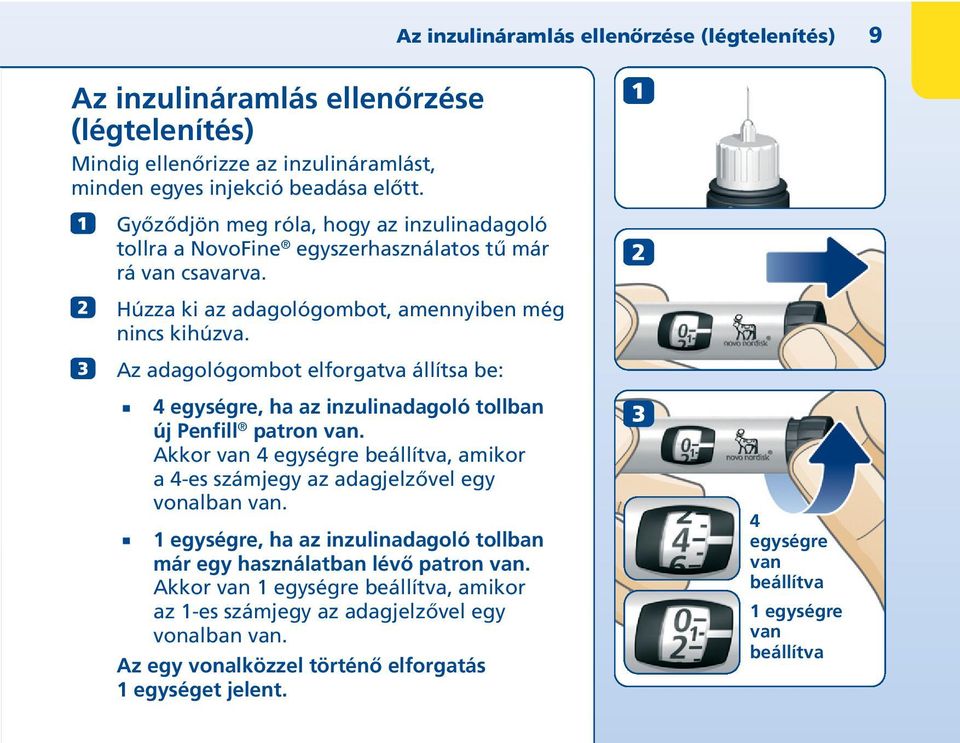 Használati útmutató. Mielőtt elkezdené használni NovoPen 4 inzulinadagoló  tollát, kérjük olvassa el figyelmesen ezt a használati útmutatót! - PDF  Free Download