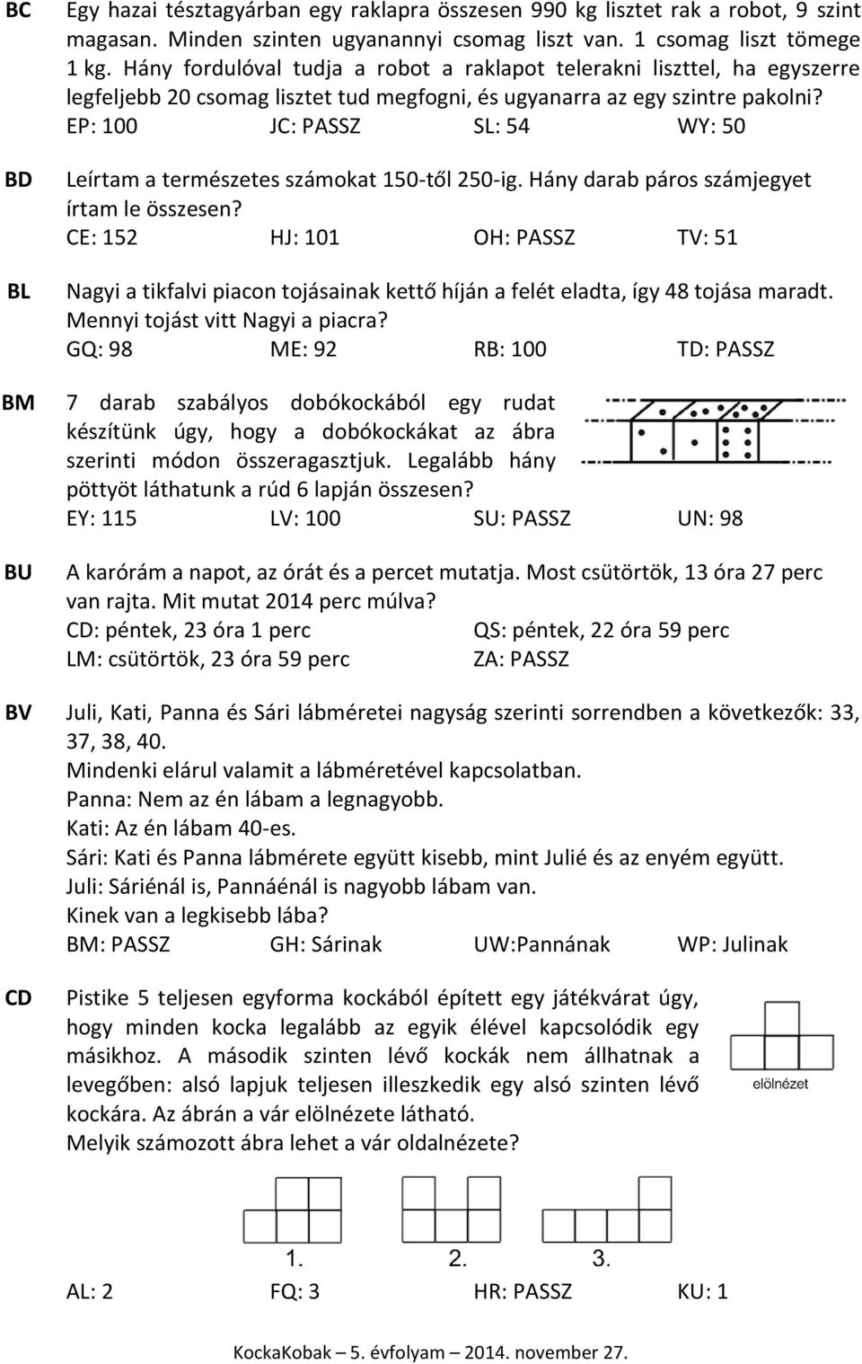 EP: 100 JC: PASSZ SL: 54 WY: 50 Leírtam a természetes számokat 150-től 250-ig. Hány darab páros számjegyet írtam le összesen?