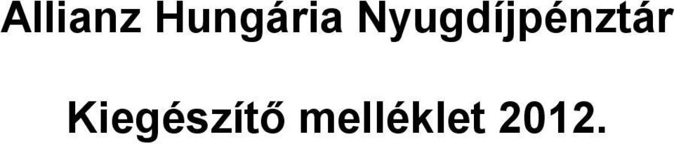 Nyugdíjpénztár