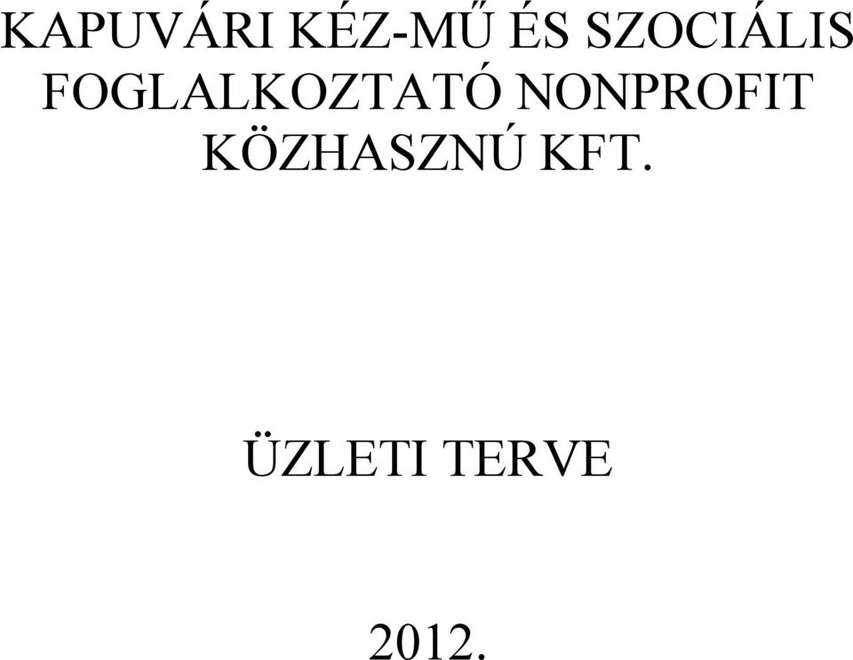 FOGLALKOZTATÓ