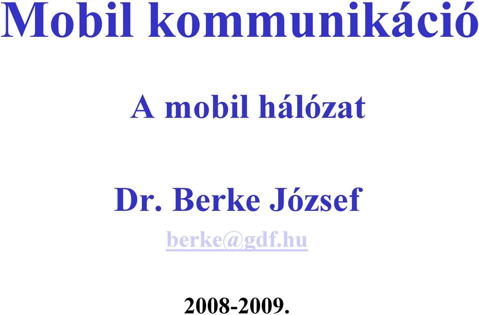 Berke József