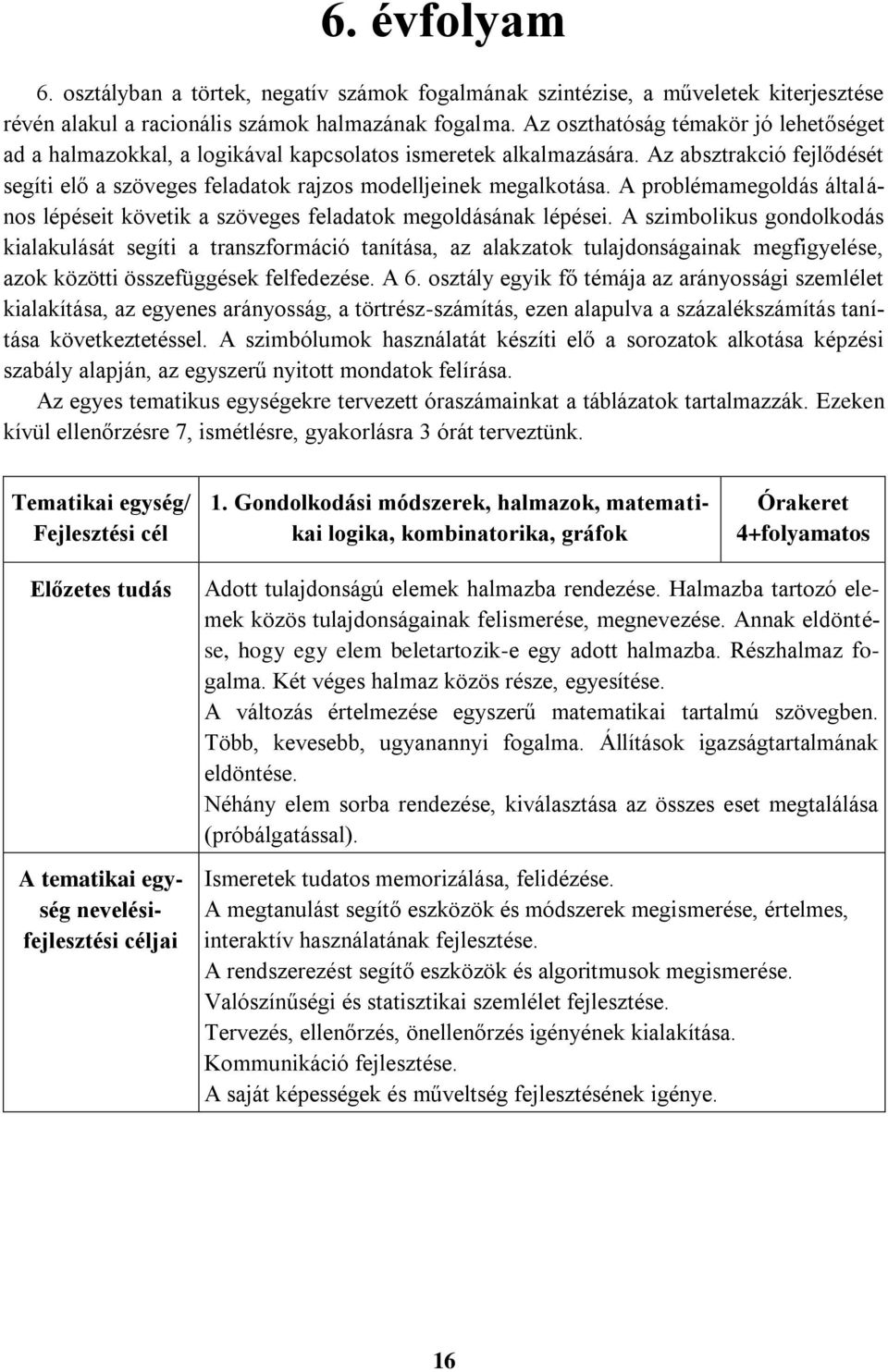 A problémamegoldás általános lépéseit követik a szöveges feladatok megoldásának lépései.