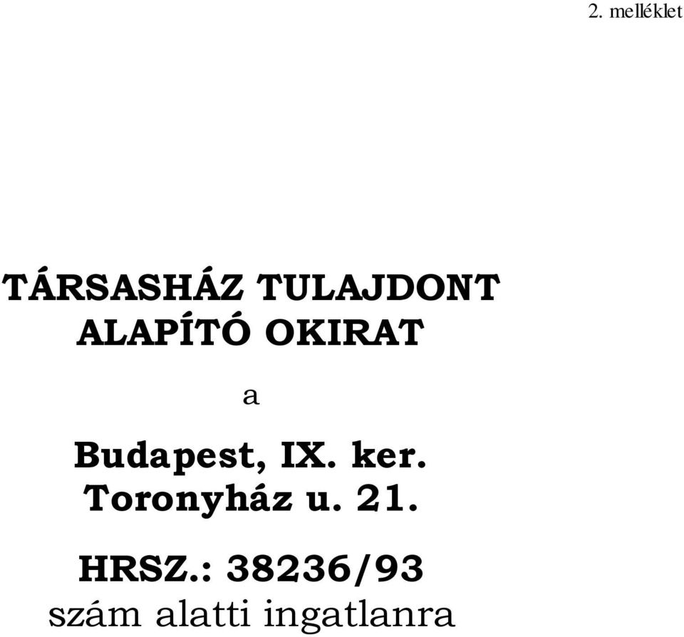 Budapest, IX. ker. Toronyház u.