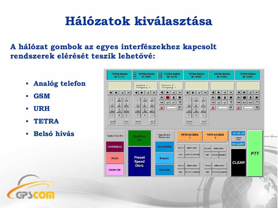 kapcsolt rendszerek elérését teszik