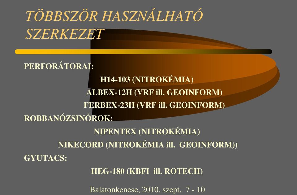 GEOINFORM) FERBEX-23H (VRF ill.