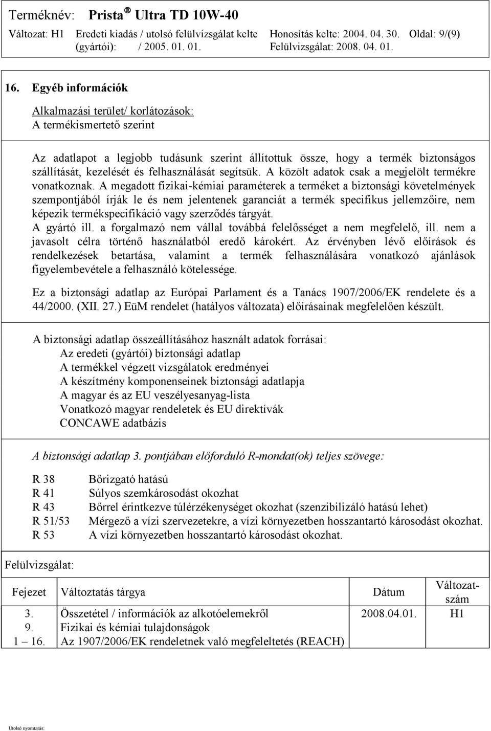 felhasználását segítsük. A közölt adatok csak a megjelölt termékre vonatkoznak.