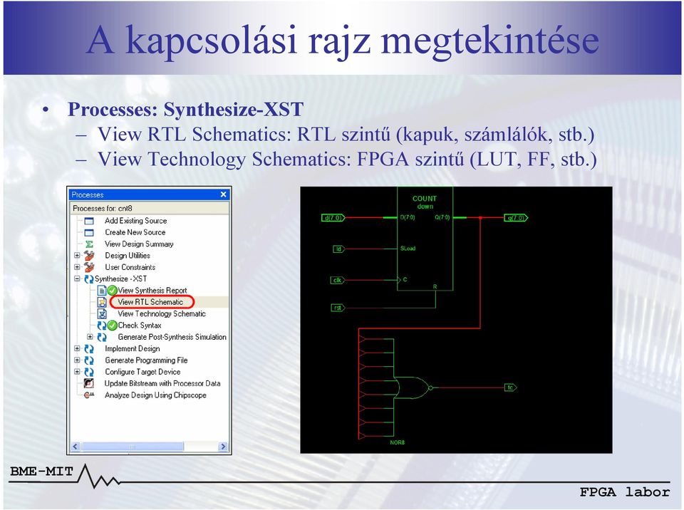 szintő (kapuk, számlálók, stb.