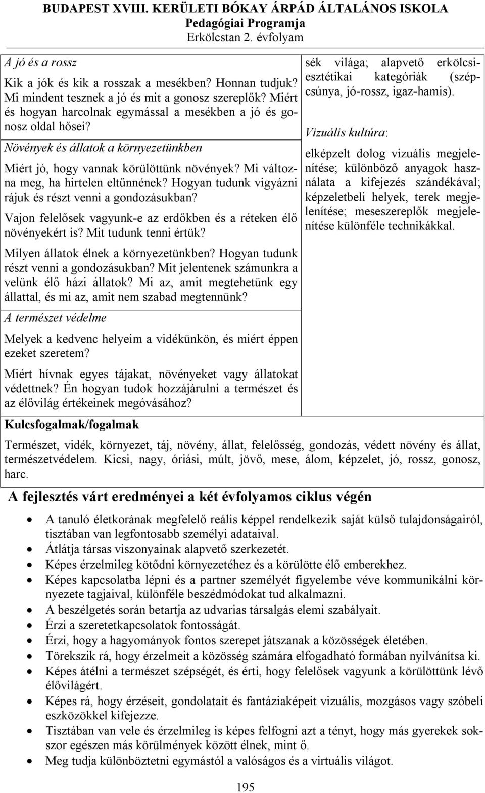 Hogyan tudunk vigyázni rájuk és részt venni a gondozásukban? Vajon felelősek vagyunk-e az erdőkben és a réteken élő növényekért is? Mit tudunk tenni értük? Milyen állatok élnek a környezetünkben?