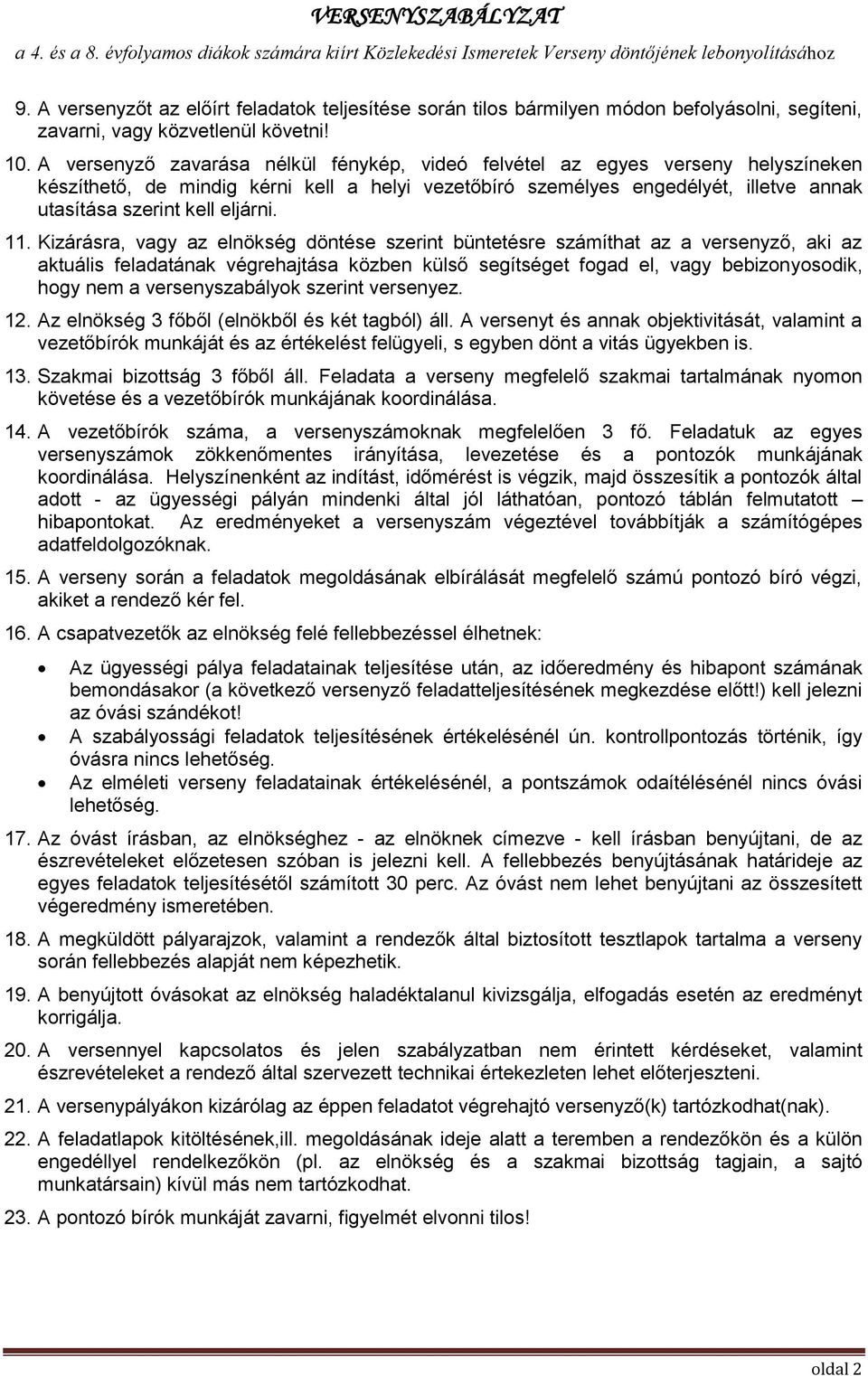 eljárni. 11.